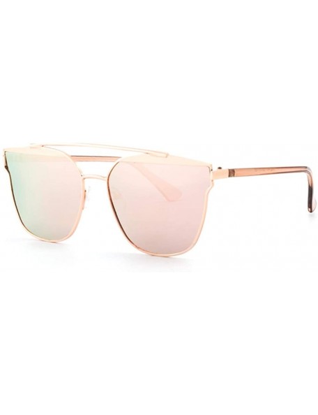 Oval Cateye Women Sunglasses Polarized UV Protection Driving Sun Glasses for Fishing Riding Outdoors - Pink - C818ORHGKED $18.98