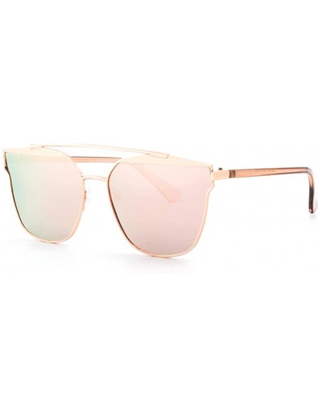 Oval Cateye Women Sunglasses Polarized UV Protection Driving Sun Glasses for Fishing Riding Outdoors - Pink - C818ORHGKED $18.98
