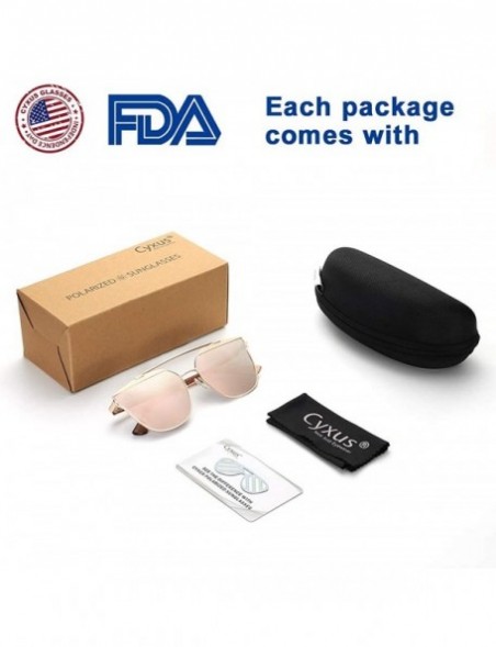 Oval Cateye Women Sunglasses Polarized UV Protection Driving Sun Glasses for Fishing Riding Outdoors - Pink - C818ORHGKED $18.98