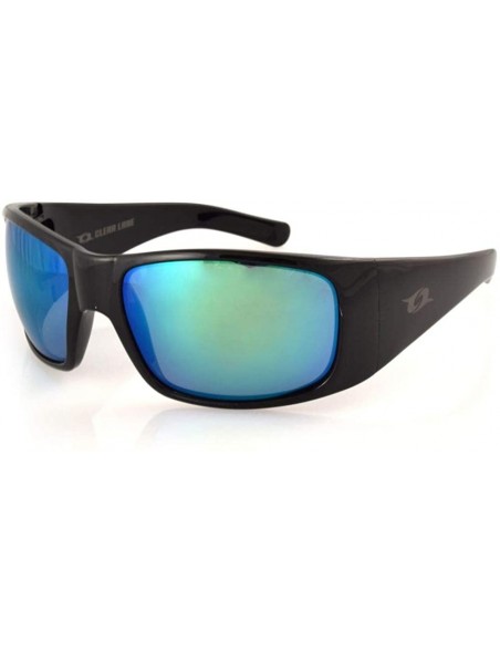 Oversized Polarized Sports Sunglasses for Men Women Fishing Running Hiking Running Cycling - Black - C918DNEZ3ED $13.98