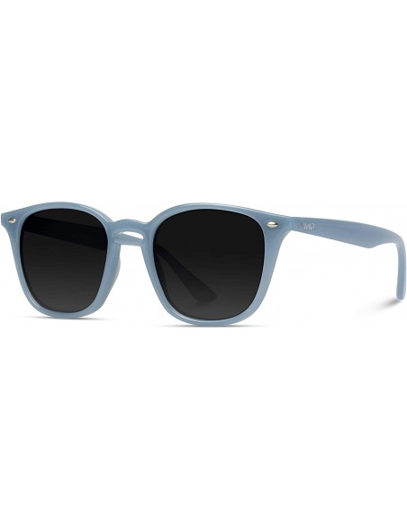 Rimless Mirrored Lens Square Rectangular Modern Sunglasses Men Women - Milky Gray Frame / Black Mirror Lens - CG184XLS36I $15.46