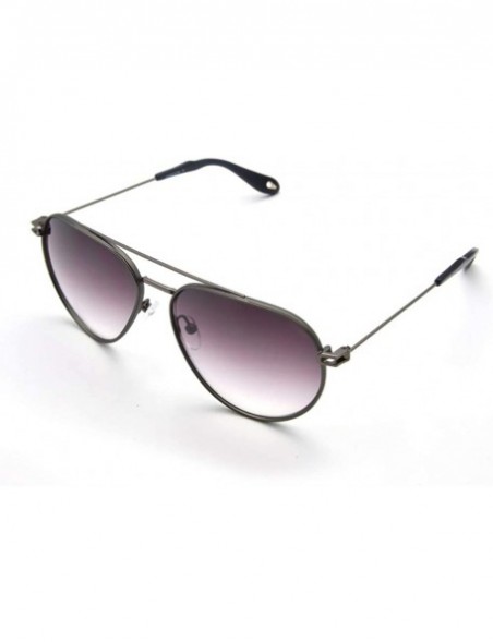 Aviator Aviator Metal Gradient Fashion Sunglasses For Men Outdoor UV Protection - Grey - CR18SUWIOQR $40.97