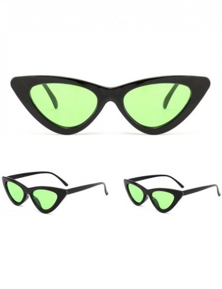 Rectangular Fashion Sunglasses for Women Retro Cat Eye Shades Sun Glasses UV 400 Lens Protection Goggles (E) - E - CX190DR93Q...