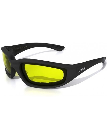 Sport Foam Adult Sun Glasses Lens Color Yellow - CN110Q6DIBN $42.59