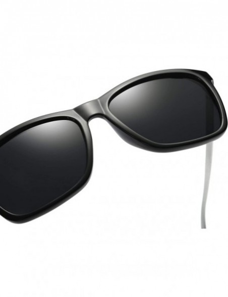 Oval Unisex Polarized Aluminum Sunglasses Vintage Sun Glasses For Men/Women - Silver - C718SODKW2M $10.14