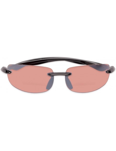 Sport Lovin Maui" Sport Wrap Polarized Sunglasses for Men and Women - Lightweight Frames - CT194RUI2U4 $27.08