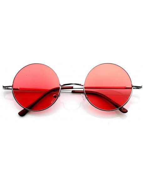 Aviator Retro Vintage Round Sunglasses UV400 - Svrrd - CS125PHPXQZ $13.01