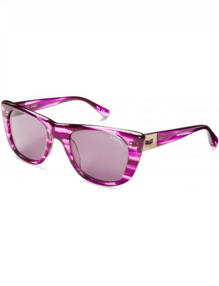 Cat Eye Women's St Jane Cat-Eye Sunglasses - Purple Stripe - CI11DNL8HN7 $52.65