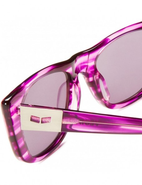 Cat Eye Women's St Jane Cat-Eye Sunglasses - Purple Stripe - CI11DNL8HN7 $52.65