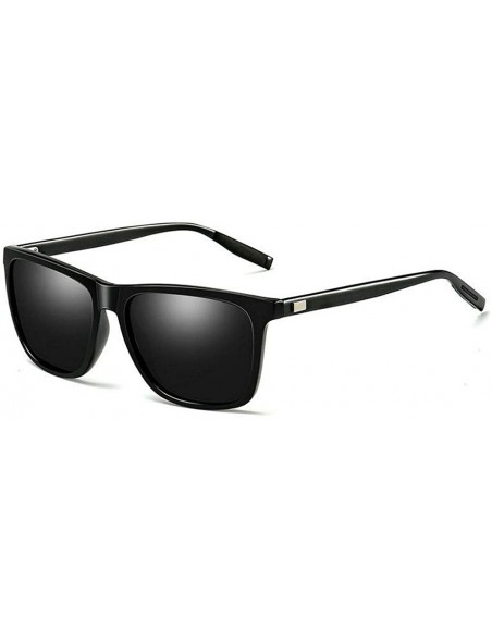 Goggle Men's Myopic Polarized Sunglasses Driving Black Frame UV Protection Nearsighted Glasses - C718XXDERDN $30.34