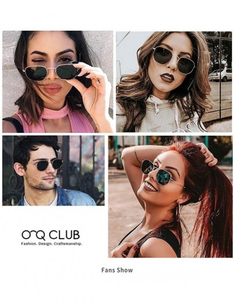Round Polarized Small Sunglasses Round Retro Trendy Vintage Sun Glasses for Women Men - Bronze Frame/Dark Green Lens - CQ18SW...