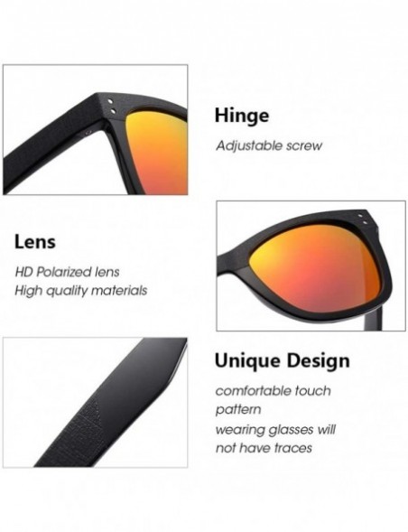Square Sunglasses for Men Women UV Protection Square Vingtage Retro Driving Sun Glasses - Black/Tea Lens - C218QDMCDN3 $10.92