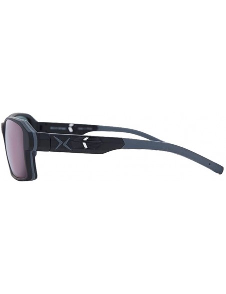 Sport Apex Polarized Sunglasses - Matte Black With Grey - C1183CQWNO7 $42.58