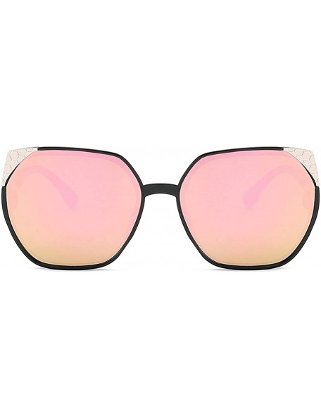 Sport Classic style Sunglasses for Men or Women PC UV400 Sunglasses - Pink - CG18SARS7SM $13.62