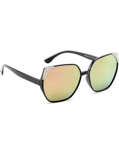 Sport Classic style Sunglasses for Men or Women PC UV400 Sunglasses - Pink - CG18SARS7SM $13.62