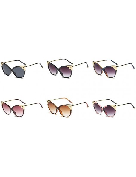 Butterfly New Fashion Butterfly Sunglasses Vintage Brand Designer metal Frame Women Sun Glasses UV400 - Gray - C318NW3W2ZY $1...