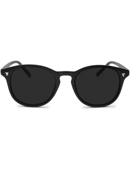 Square Outdoor Retro Distance Polarized Myopia Sunglasses -4.25 Driving Nearsighted Glasses - Black - CW198NX2YAO $30.13