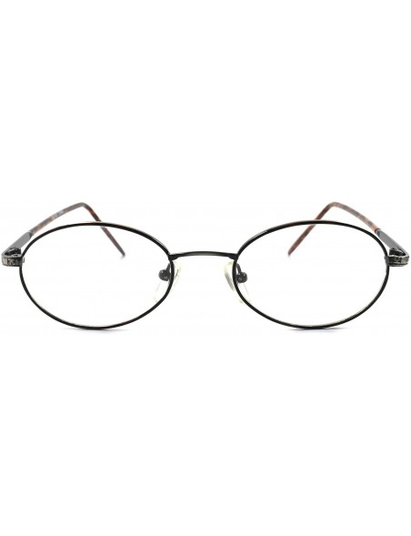 Oval Indie Mens Womens Oval Round Eye Glasses - CE18ECE66KO $13.14