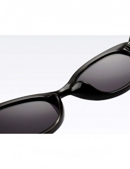 Oval Sunglasses belittled Oval Low Sunglasses - Eye Glasses Casual Fashion Sunglasses (Color E) - E - CA199MEQWRG $28.60