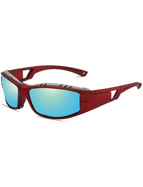Aviator Men's Outdoor Sports Polarized Sunglasses Riding Polarized Sunglasses - C - CY18Q06WYCQ $54.14