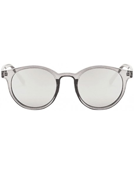 Round Women Vintage Round Polarized Hippie Sunglasses Small Circle Sun Glasses - E - C818Q4Y05DQ $19.78