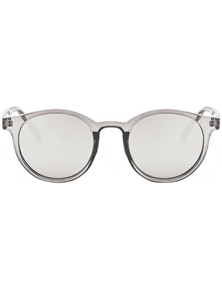 Round Women Vintage Round Polarized Hippie Sunglasses Small Circle Sun Glasses - E - C818Q4Y05DQ $20.26