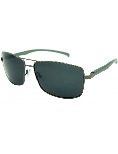 Rectangular Polarized Sports Sunglasses for Running Cycling Fishing Golf 100% UVA UVB - C312GFF13DX $21.54