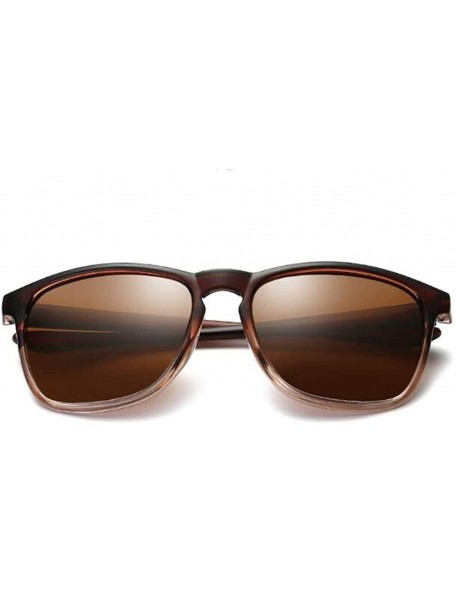 Sport Mens UV400 Polarized Sunglasses Women Driving Sport Sun Glasses Eyewear - Brown - C118HE43TTN $8.38