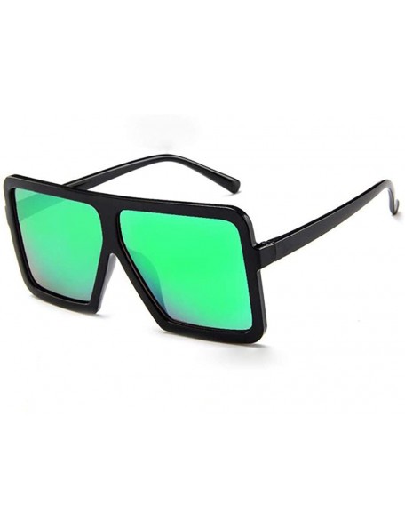 Oversized Unisex Polarized Protection Sunglasses Classic Vintage Fashion Full Frame Goggles Beach Outdoor Eyewear - C-3 - CY1...