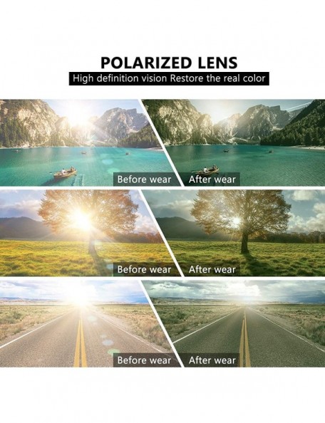 Oval Polarized Sunglasses Semi Rimless Frame Retro Clubmaster Shades for Women Men - Black Navy Blue - CK18GQ6KD57 $9.91