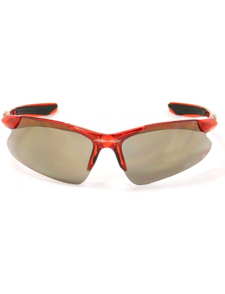 Sport New Active Outdoor Sports Sunglasses SA3551 - Orange - CZ11GQ45PBZ $7.82