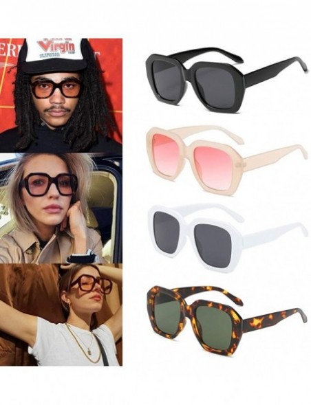 Square Colorful Polarized Sunglasses Protection Accessories - CR18OXEWDTW $9.61