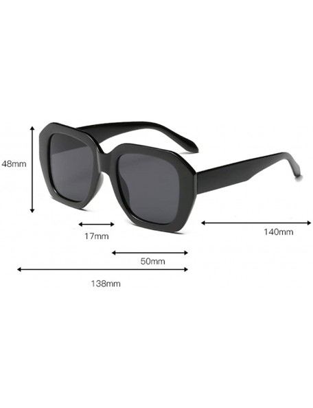 Square Colorful Polarized Sunglasses Protection Accessories - CR18OXEWDTW $9.61