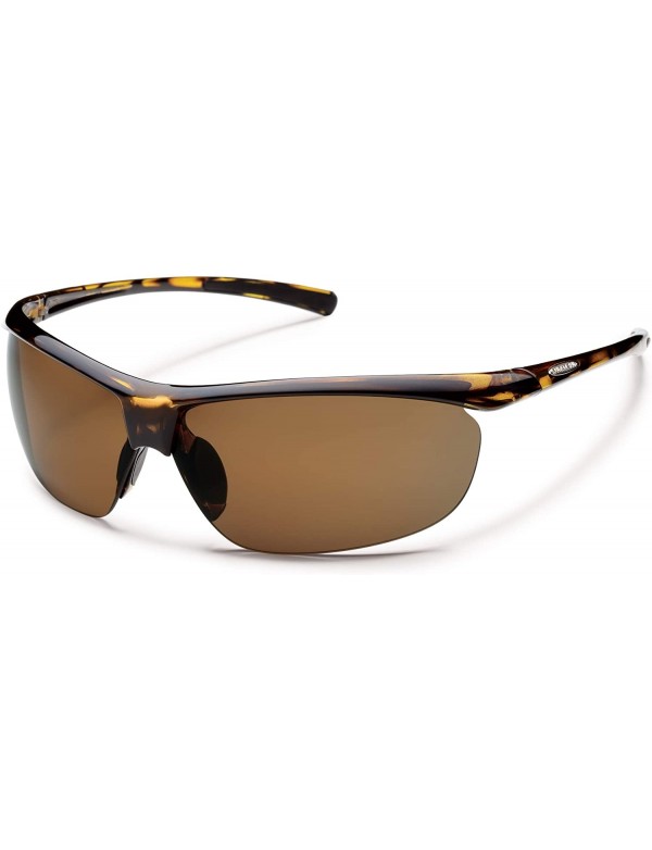 Oval Zephyr Polarized Sunglass - Tortoise - CV115MZOSZX $34.98