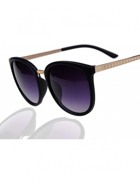 Round Woman Sunglasses Round Metal Glasses - C 04 - CQ18W7IOSYA $27.35