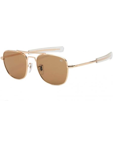 Square Men Retro Coating UV400 Polarized Sunglasses Male Sport Driving Sun Glasses - Grey Black - CI17AYYMDGK $21.59