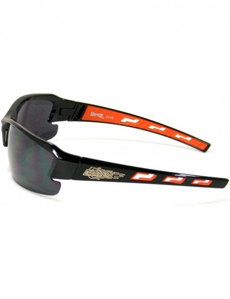 Sport High Performance Sports Biker Motorcycle Sunglasses SA2466 - Orange - CJ11KH5PGI1 $9.51