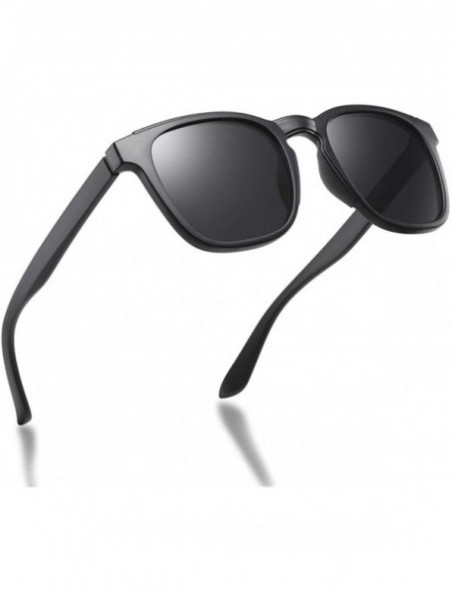 Square Square Sunglasses Men Polarized Driving Frame Travel Fishing Sunglasses Male - C4g15 - CG194ODQU52 $35.36