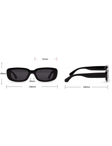 Round Retro Rectangle Sunglasses Men Black Leopard Summer Male Sun Glasses Women 2019 Fashion - Leopard With Pink - C1198AHOC...