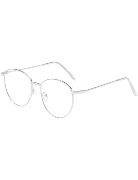Goggle Fashion Man Women Irregular Shape Retro Sunglasses Unisex Vintage Style Glasses - H - CT18UN9SYCZ $12.08