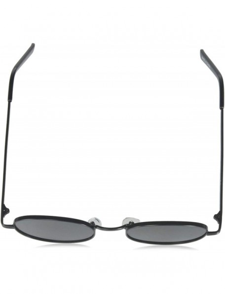 Oval Prospector Oval Sunglasses - Black - CN18WE63YE5 $15.36