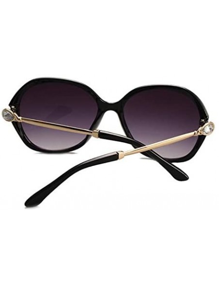 Round Women's Sunglasses Polarized Glasses Vintage Sun Glasses for Men Women Driving UV Protection - Style2 - CW18RQEHIQC $7.67