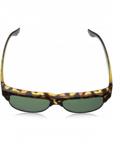Round Solar Shield-fairfax Square Fits Over Sunglasses - Tortoise - C812N7D4ZH9 $24.68