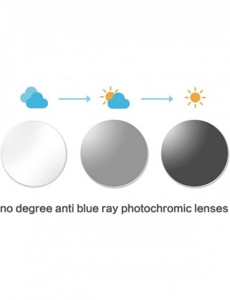 Oval UV400 Blue Ray Protection Chameleon Photochromic Sunglasses Changing Color Transition Glasse-PG82 - CJ180Q3K564 $33.64