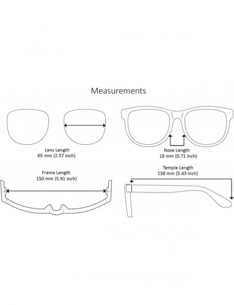 Rectangular Over-sized Rectangular Metal Frame Sunglasses w/Spring Hinge BG20843S - Brown - C011807TD7D $8.24