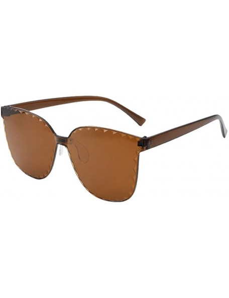 Rectangular Unisex Frameless Polarized Sunglasses SFE Fashion UV Protection Lightweight Driving Fishing Sports Sunglasses - E...