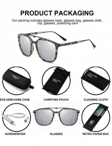 Oval TR polarized sunglasses women men pilot sun glasses - CP1906U6NCW $33.29