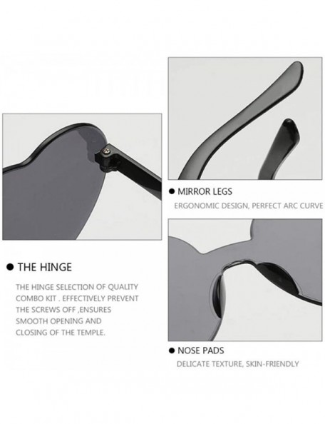 Rimless attractive Sunglasses Accessories Eyeglasses - CW18RETUESW $9.39