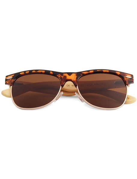 Oval Polarized Sunglasses Womens RetroShade - CV1949Q4S35 $29.39