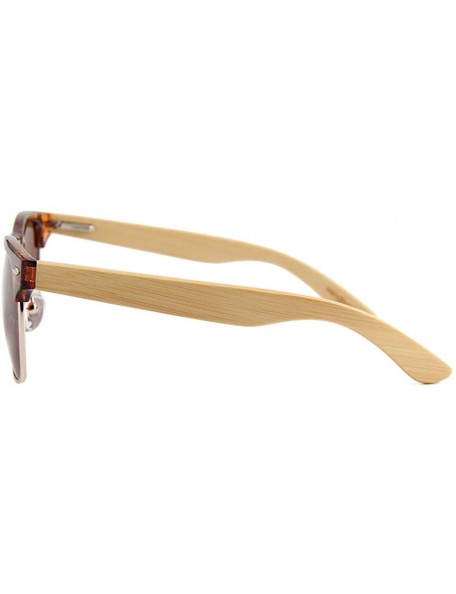 Oval Polarized Sunglasses Womens RetroShade - CV1949Q4S35 $29.39